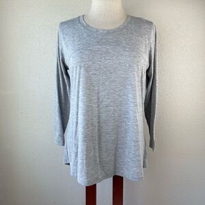 RBX Long Sleeve Light Gray Top Size L EUC
